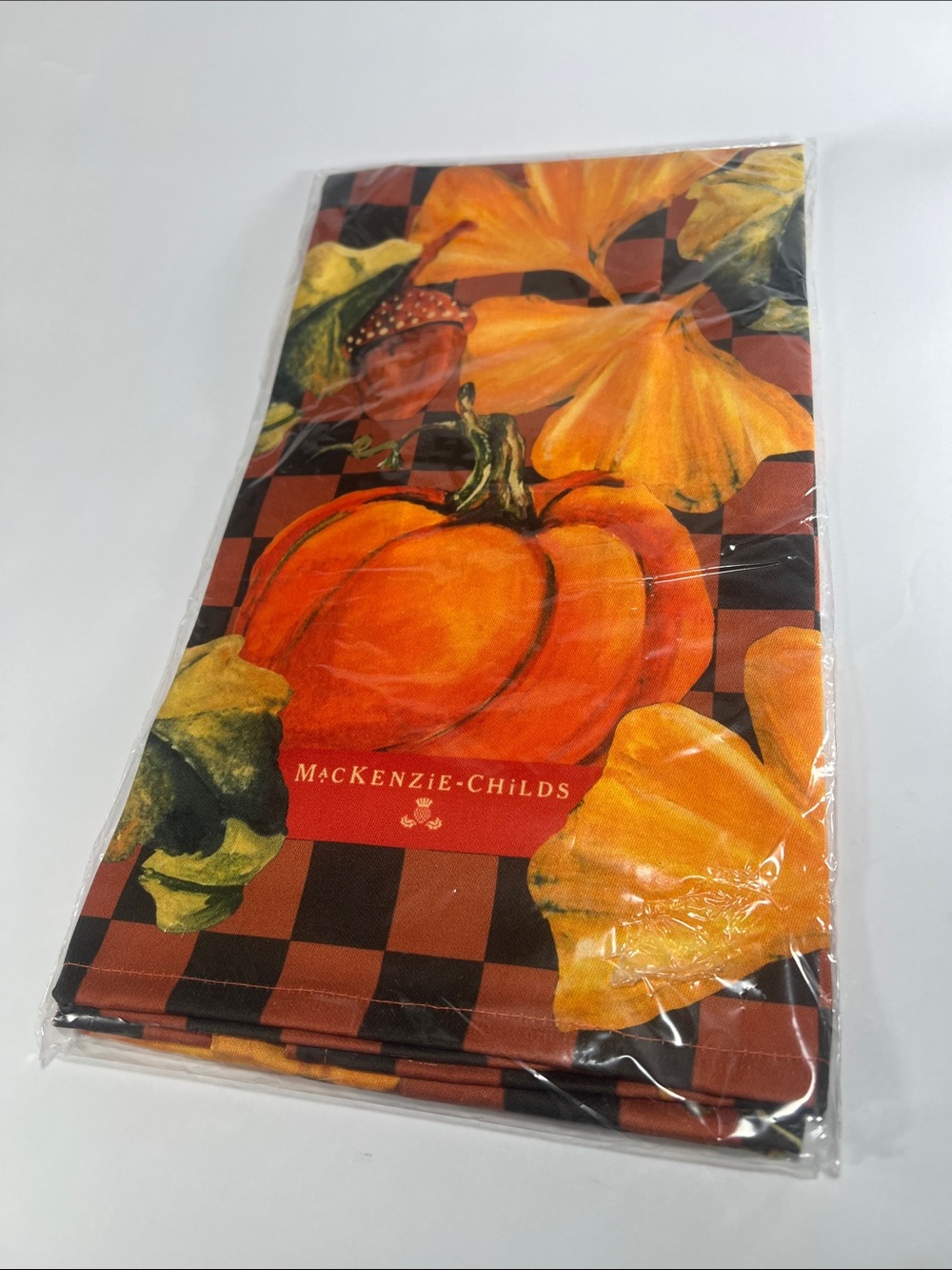 MacKenzie-Childs Pumpkin dish towel